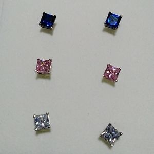 3/$50💎 Sterling Earring Set